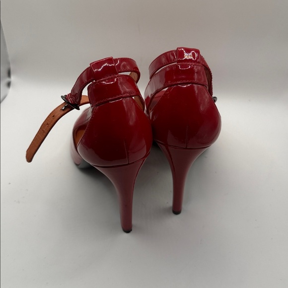 Via Spiga red patent leather heels - Picture 3 of 8
